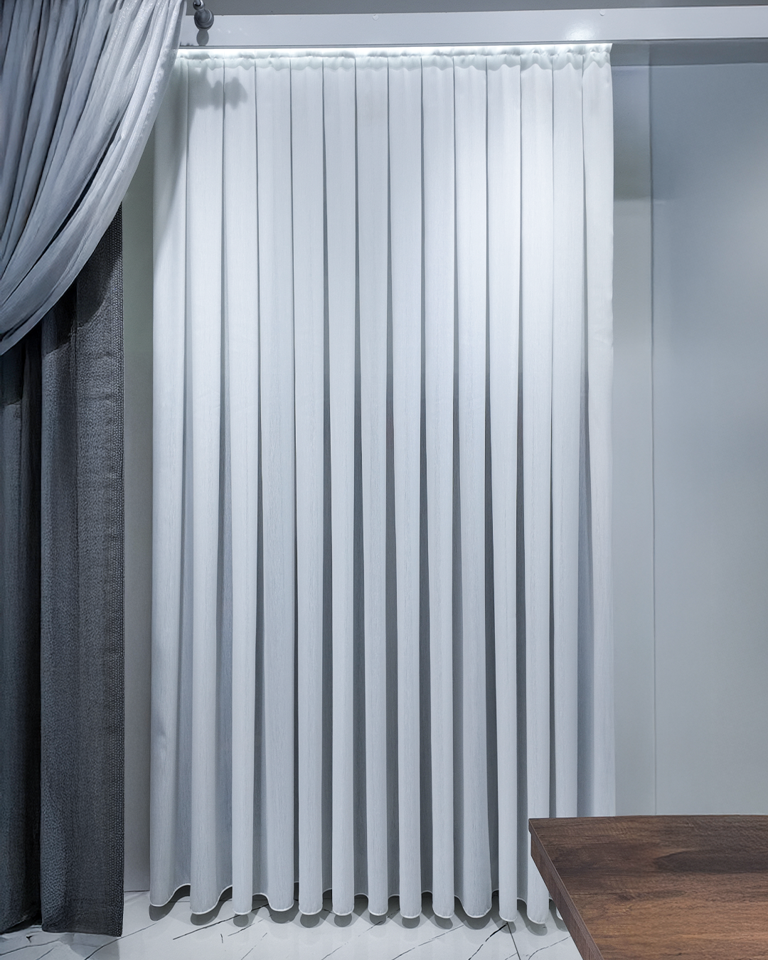 Doruk Perde Modern Salon Perde Uygulaması